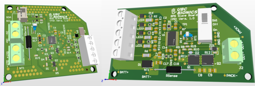 3D models of BMS boards